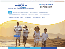 Tablet Screenshot of beachsidechiropractic.com
